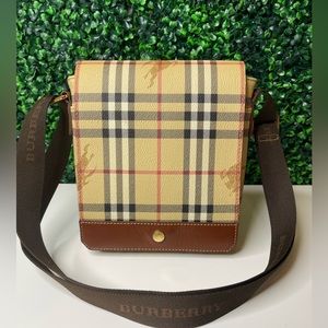 Burberry Nova Check Crossbody Shoulder Bag